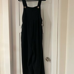 Elegant Black Women's Jumpsuit Romper